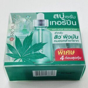 Rojukiss Anti Acne Serum Soap Terpene Oily Skin Treatment 4 Bars Face Body Korea